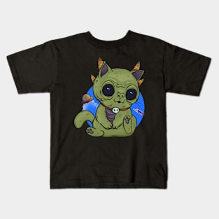 Cat Aliens Kids T-Shirt